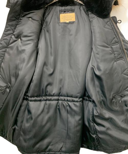 AVIREX（アヴィレックス）AVIREX (アヴィレックス) N-3B コマーシャルフライトジャケット ブラック サイズ:Lの古着・服飾アイテム