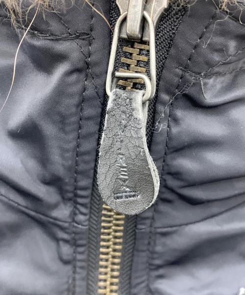 AVIREX（アヴィレックス）AVIREX (アヴィレックス) N-3B コマーシャルフライトジャケット ブラック サイズ:Lの古着・服飾アイテム