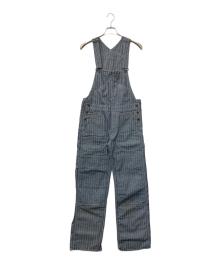 IRON HEART（アイアンハート）の古着「10.5ozヘリンボン ダブルニーオーバーオール」｜インディゴ