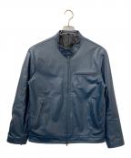 SCHAFFENシャッフェン）の古着「レザージャケット」｜ネイビー