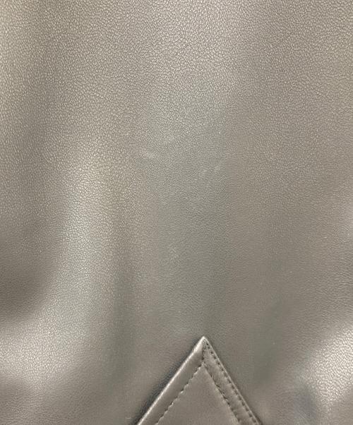 CITEN（シテン）CITEN (シテン) レザーライクジャケット ブラック サイズ:Mの古着・服飾アイテム