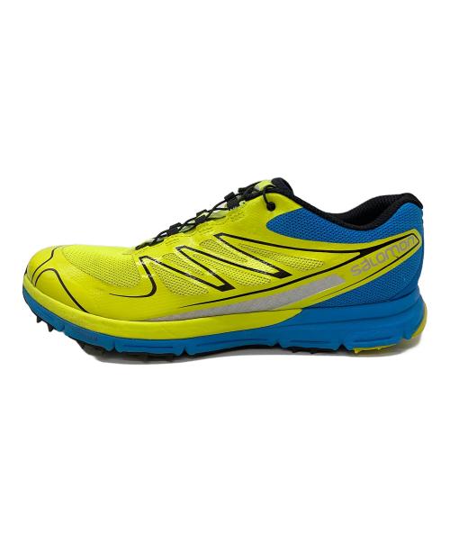 SALOMON（サロモン）SALOMON (サロモン) ランニングシューズ SENSE PRO イエロー サイズ:27.5の古着・服飾アイテム