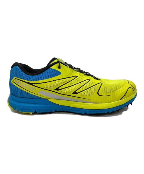 SALOMON（サロモン）SALOMON (サロモン) ランニングシューズ SENSE PRO イエロー サイズ:27.5の古着・服飾アイテム