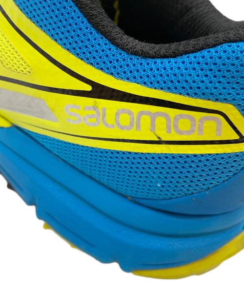 SALOMON（サロモン）SALOMON (サロモン) ランニングシューズ SENSE PRO イエロー サイズ:27.5の古着・服飾アイテム