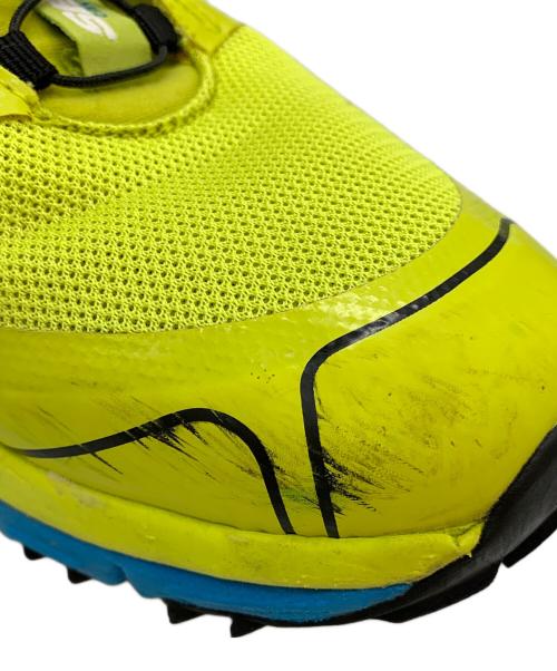 SALOMON（サロモン）SALOMON (サロモン) ランニングシューズ SENSE PRO イエロー サイズ:27.5の古着・服飾アイテム