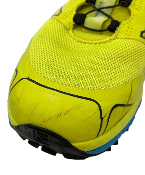 SALOMON（サロモン）SALOMON (サロモン) ランニングシューズ SENSE PRO イエロー サイズ:27.5の古着・服飾アイテム