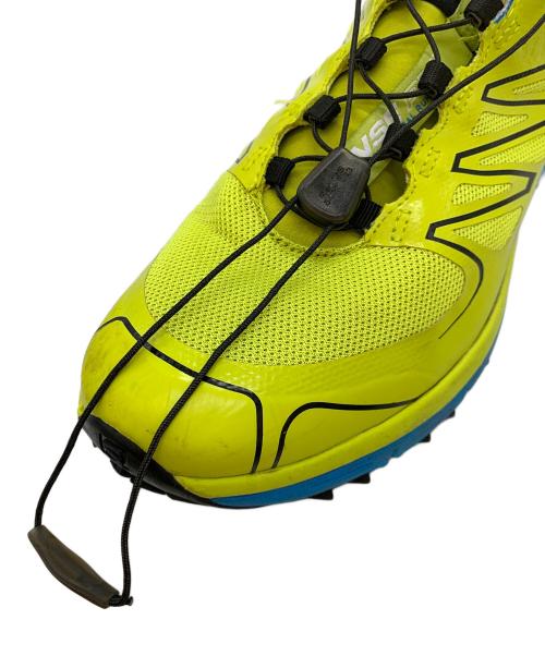 SALOMON（サロモン）SALOMON (サロモン) ランニングシューズ SENSE PRO イエロー サイズ:27.5の古着・服飾アイテム
