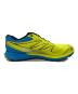 中古・古着 SALOMON (サロモン) ランニングシューズ SENSE PRO イエロー サイズ:27.5：7000円