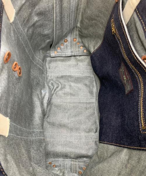 RRL（ダブルアールエル）RRL (ダブルアールエル) デニムトートバッグ インディゴの古着・服飾アイテム
