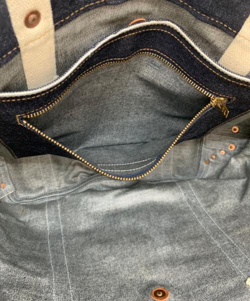RRL（ダブルアールエル）RRL (ダブルアールエル) デニムトートバッグ インディゴの古着・服飾アイテム