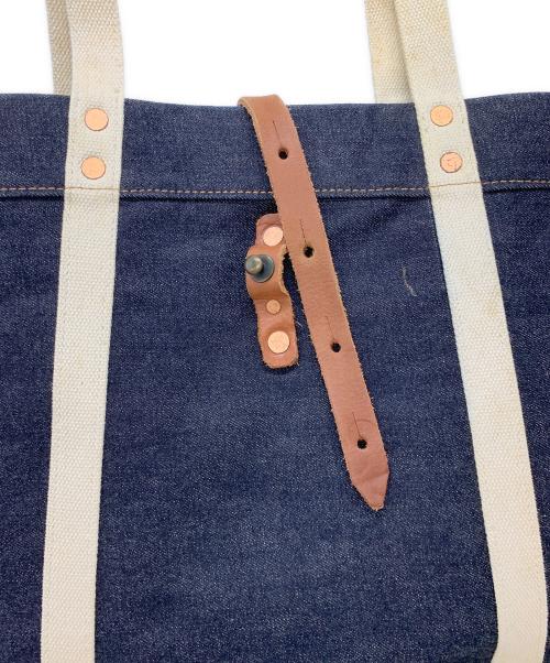 RRL（ダブルアールエル）RRL (ダブルアールエル) デニムトートバッグ インディゴの古着・服飾アイテム