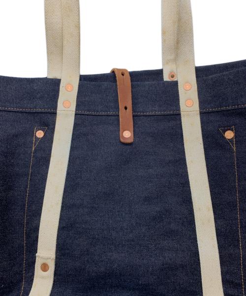 RRL（ダブルアールエル）RRL (ダブルアールエル) デニムトートバッグ インディゴの古着・服飾アイテム