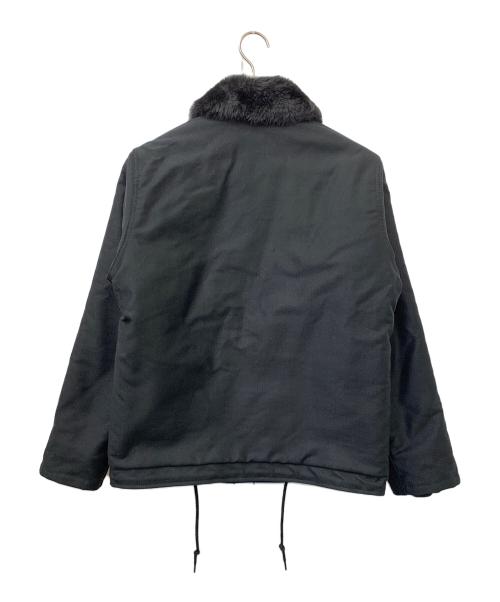 knackered（ナッカード）KNACKERED (ナッカード) N-1デッキジャケット ブラック サイズ:38R 未使用品の古着・服飾アイテム