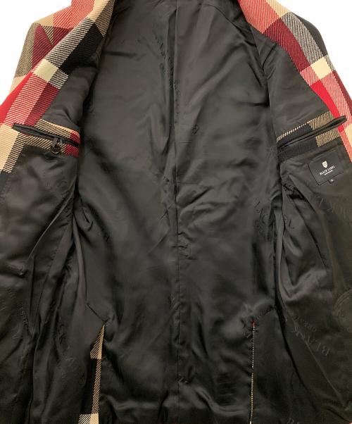 BLACK LABEL CRESTBRIDGE（ブラックレーベル クレストブリッジ）BLACK LABEL CRESTBRIDGE (ブラックレーベル クレストブリッジ) テーラードジャケット レッド×ブラック サイズ:Mの古着・服飾アイテム