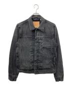 LEVI'Sリーバイス）の古着「30th 別注 Type 1 Trucker Black」｜ブラック
