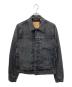 LEVI'S（リーバイス）の古着「30th 別注 Type 1 Trucker Black」｜ブラック