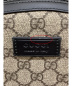 中古・古着 GUCCI (グッチ) スモールバックパック ベージュ×ブラック GGシュプリーム 429020 493075：89800円