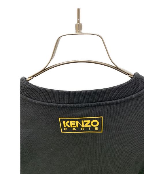 KENZO（ケンゾー）KENZO (ケンゾー) Bouquet Classic Crew Sweat ブラック サイズ:Sの古着・服飾アイテム