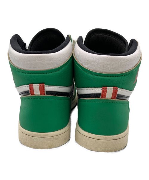 NIKE（ナイキ）NIKE (ナイキ) WMNS AIR JORDAN 1 RETRO HIGH OG グリーン サイズ:23.5cmの古着・服飾アイテム