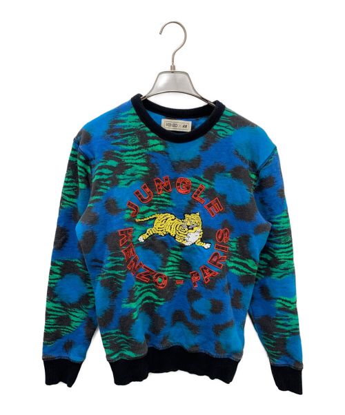 KENZO（ケンゾー）KENZO (ケンゾー) H&M (エイチアンドエム) スウェット ブルー サイズ:XSの古着・服飾アイテム