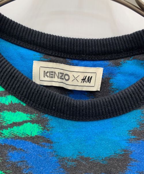 KENZO（ケンゾー）KENZO (ケンゾー) H&M (エイチアンドエム) スウェット ブルー サイズ:XSの古着・服飾アイテム