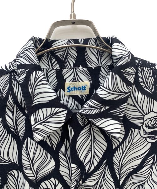 Schott（ショット）Schott (ショット) シャツ ブラック×ホワイト サイズ:Ｓ 未使用品の古着・服飾アイテム