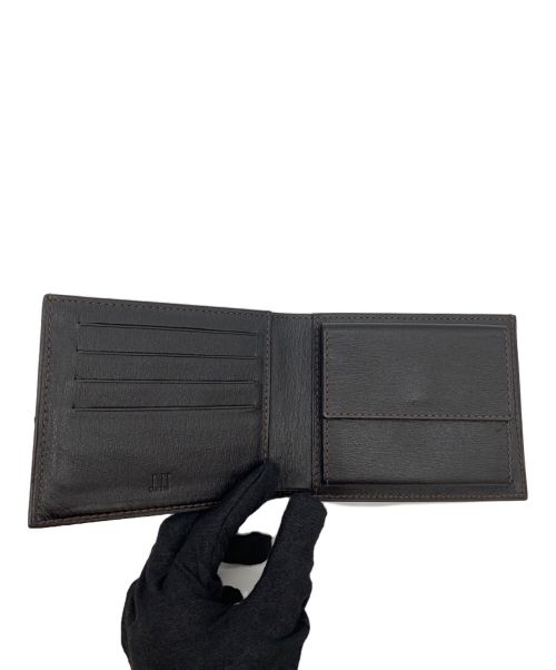 dunhill（ダンヒル）dunhill (ダンヒル) 2つ折り財布 ブラックの古着・服飾アイテム