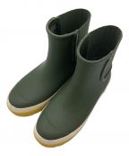 TORY BURCHトリーバーチ）の古着「ラバーサイドゴアブーツ」｜グリーン×イエロー
