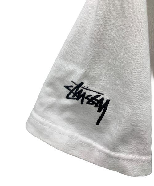 NIKE（ナイキ）NIKE (ナイキ) stussy (ステューシー) プリントTシャツ ホワイト サイズ:Ｍの古着・服飾アイテム
