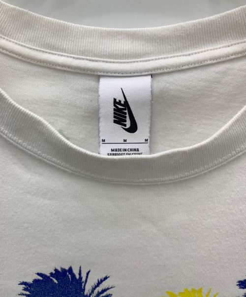 NIKE（ナイキ）NIKE (ナイキ) stussy (ステューシー) プリントTシャツ ホワイト サイズ:Ｍの古着・服飾アイテム