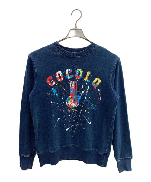 COCOLOBLAND（ココロブランド）COCOLOBLAND (ココロブランド) スウェット インディゴ サイズ:Ｍの古着・服飾アイテム