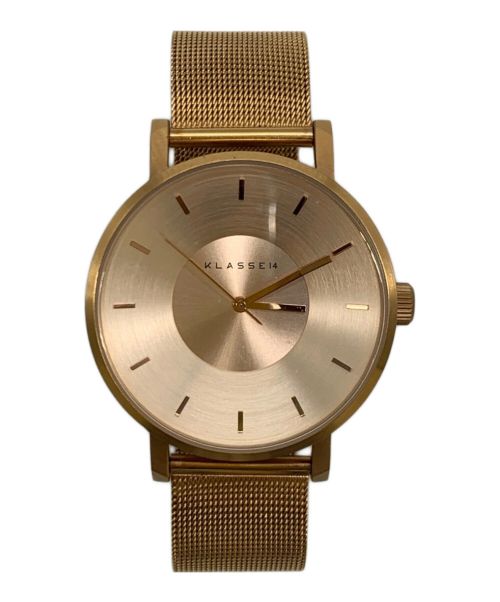KLASSE14（クラス フォーティーン）KLASSE14 (クラス フォーティーン) 腕時計 ブロンズカラーの古着・服飾アイテム