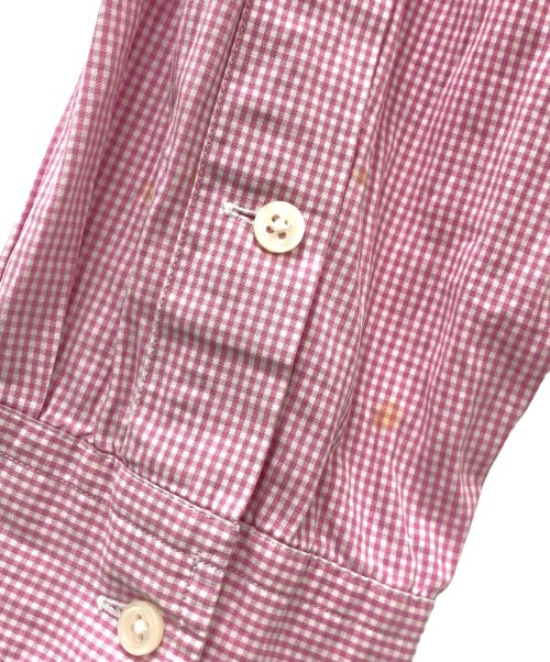 POLO RALPH LAUREN（ポロ・ラルフローレン）POLO RALPH LAUREN (ポロ・ラルフローレン) チェックシャツ ピンク×ホワイト サイズ:XXLの古着・服飾アイテム