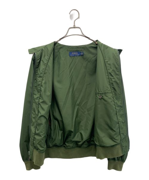 POLO RALPH LAUREN（ポロ・ラルフローレン）POLO RALPH LAUREN (ポロ・ラルフローレン) ナイロンジャケット グリーン サイズ:Ｓの古着・服飾アイテム