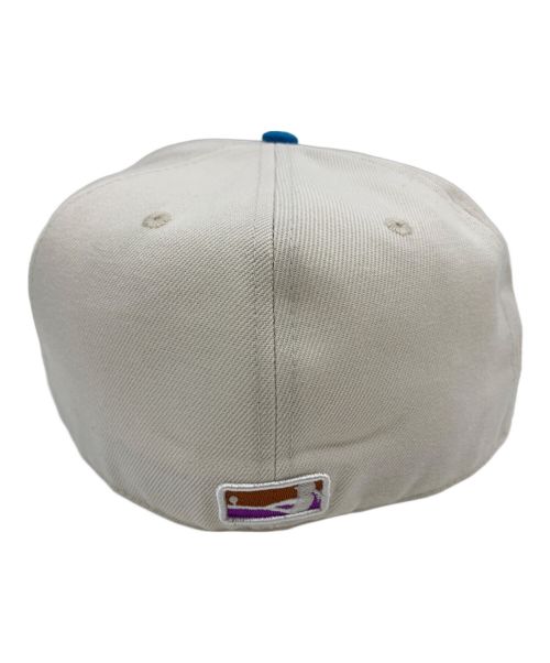 New Era（ニューエラ）New Era (ニューエラ) キャップ ブルー×ホワイト サイズ:61.5㎝の古着・服飾アイテム