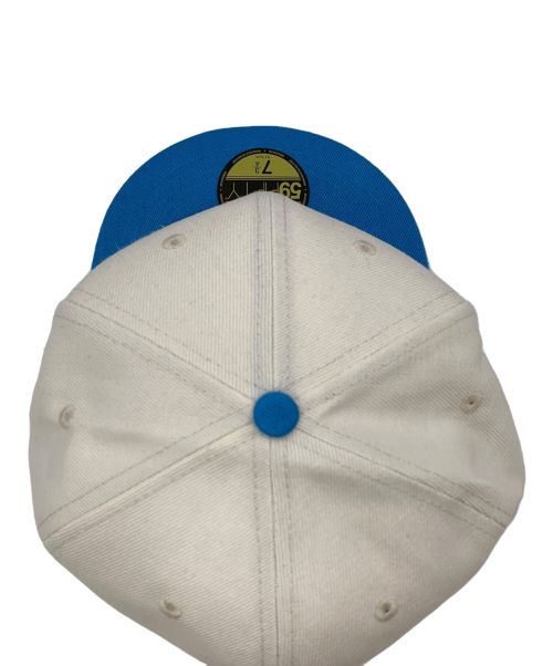 New Era（ニューエラ）New Era (ニューエラ) キャップ ブルー×ホワイト サイズ:61.5㎝の古着・服飾アイテム