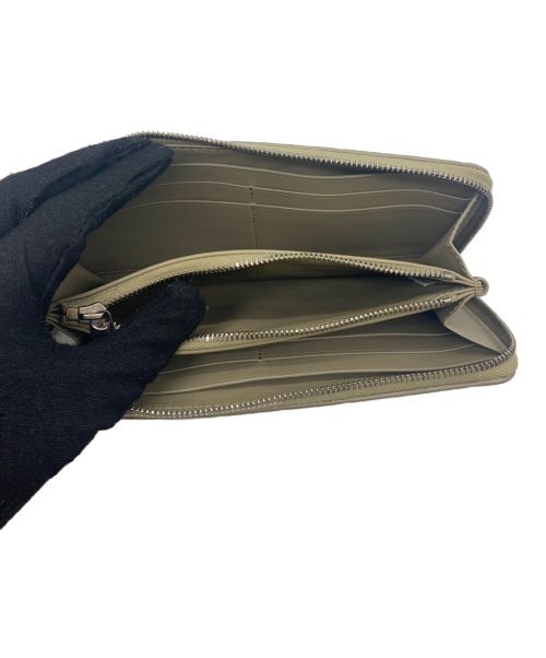 BOTTEGA VENETA（ボッテガベネタ）BOTTEGA VENETA (ボッテガベネタ) 長財布 ベージュの古着・服飾アイテム