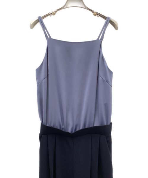 FRAY ID（フレイ アイディー）FRAY ID (フレイ アイディー) オールインワン ブルー×ブラックの古着・服飾アイテム