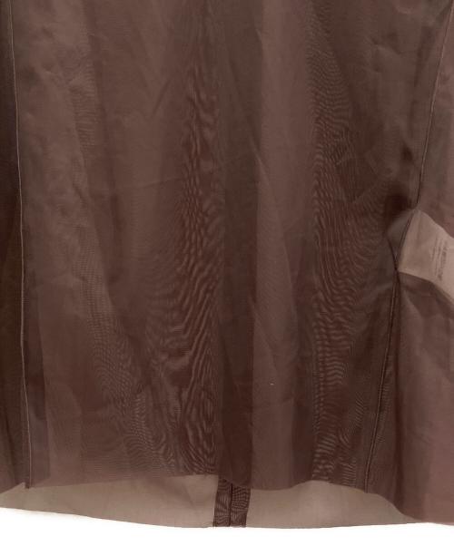 MAISON SPECIAL（メゾンスペシャル）MAISON SPECIAL (メゾンスペシャル) シアー長袖ブラウス ブラウン サイズ:Ｍ 未使用品の古着・服飾アイテム