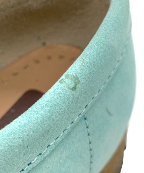 CLARKS（クラークス）CLARKS (クラークス) ワラビー スカイブルー サイズ:22.5cmの古着・服飾アイテム