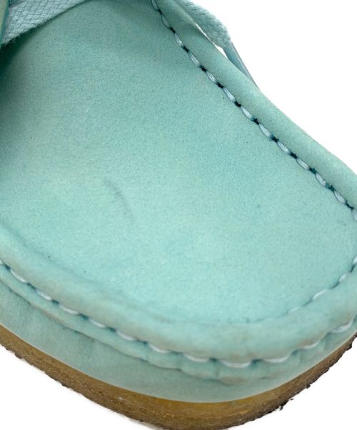 CLARKS（クラークス）CLARKS (クラークス) ワラビー スカイブルー サイズ:22.5cmの古着・服飾アイテム