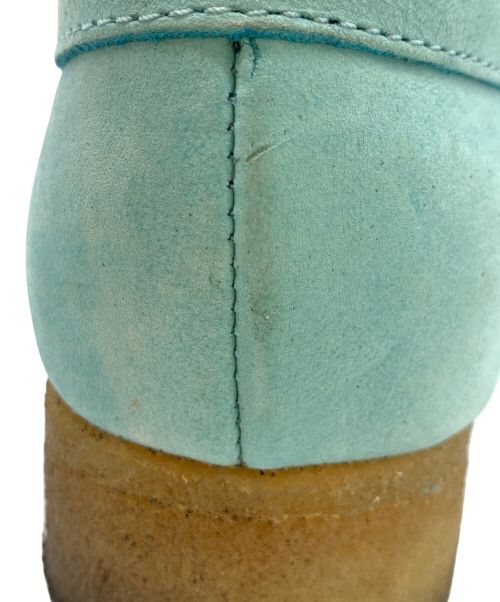 CLARKS（クラークス）CLARKS (クラークス) ワラビー スカイブルー サイズ:22.5cmの古着・服飾アイテム