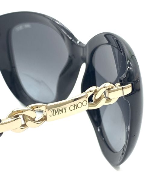 JIMMY CHOO（ジミーチュウ）JIMMY CHOO (ジミーチュウ) サングラス ブラックの古着・服飾アイテム
