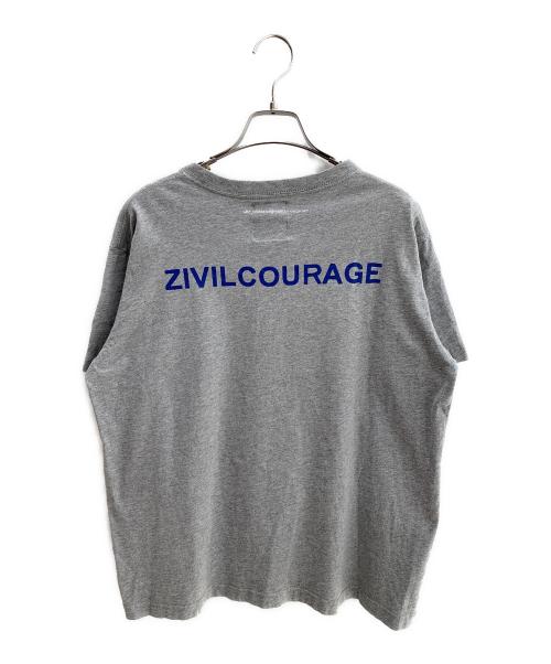 adidas（アディダス）adidas (アディダス) NEIGHBORHOOD (ネイバーフッド) Tシャツ グレー サイズ:XLの古着・服飾アイテム