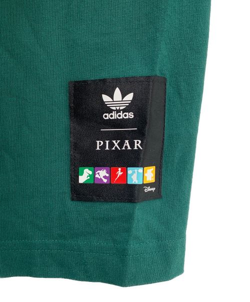 adidas PIXER（アディダス ピクサー）adidas PIXER (アディダス ピクサー) カットソー グリーン サイズ:Lの古着・服飾アイテム
