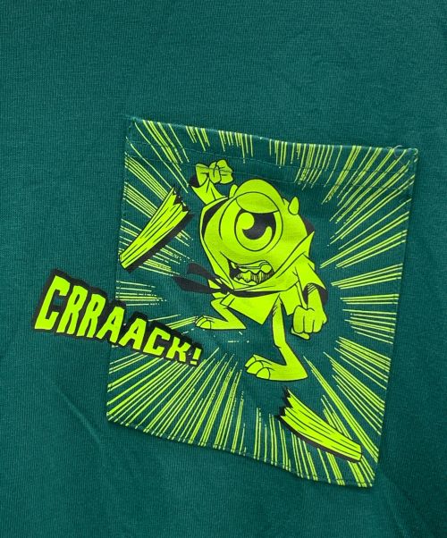 adidas PIXER（アディダス ピクサー）adidas PIXER (アディダス ピクサー) カットソー グリーン サイズ:Lの古着・服飾アイテム