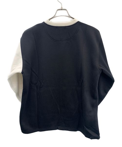 IMPRESSIVE（インプレッシブ）IMPRESSIVE (インプレッシブ) スウェット ブラック×ホワイト サイズ:Lの古着・服飾アイテム