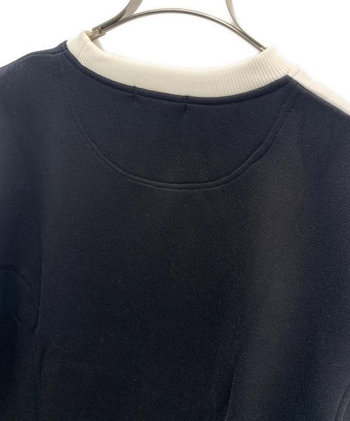 IMPRESSIVE（インプレッシブ）IMPRESSIVE (インプレッシブ) スウェット ブラック×ホワイト サイズ:Lの古着・服飾アイテム