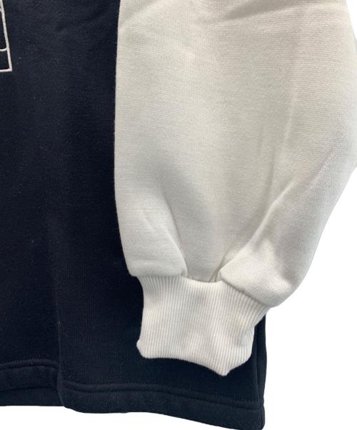 IMPRESSIVE（インプレッシブ）IMPRESSIVE (インプレッシブ) スウェット ブラック×ホワイト サイズ:Lの古着・服飾アイテム