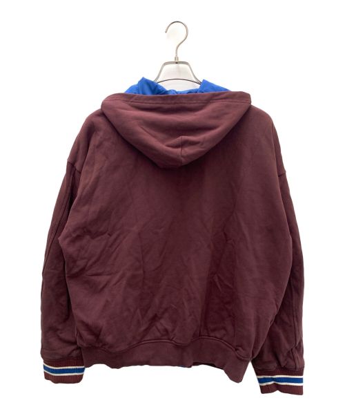 DIESEL（ディーゼル）DIESEL (ディーゼル) リバーシブルフーデットジャケット ブラウン サイズ:Ｍの古着・服飾アイテム
